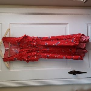 Xhilaration High Low Red Dress